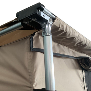 Auvent de véhicule 6,5' x 8,2' en tissu Oxford 420D Rip-Stop, cabine de change latérale, tente latérale pour SUV, installation facile - Product Image 4