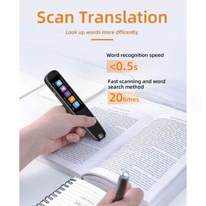 Lápiz de Lectura Inteligente S6PRO, Traducción Inteligente con IA en Línea, Escáner de Voz Android, Diccionario, Pantalla TFT a Color de 3.7 Pulgadas, 134 Idiomas, WiFi - Product Image 4