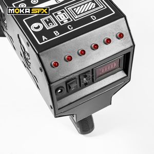 Canon à confettis électrique à <span class=keywords><strong>6</strong></span> têtes MOKA SFX MK-CN15 avec batterie LED pour DJ Club - Product Image 2