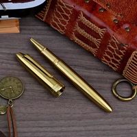 Stylo haut de gamme en laiton, personnalisé CNC |   Revêtement PVD Or |   Stylos en aluminium anodisé multicolores |   Fabrication d'instruments d'écriture de luxe