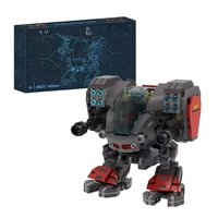 JD022 Nuevo Set de Bloques de Construcción StarCraft II Robot MOC, Juguetes Educativos Montessori de Partículas Pequeñas, Regalo de Bloques de Construcción