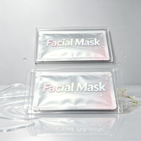 Boîte en plastique PET personnalisée, directement de l'usine, étui d'emballage portable pour masques faciaux et accessoires de beauté cosmétiques
