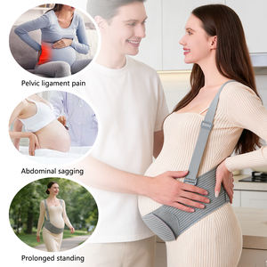 Cinturón <span class=keywords><strong>de</strong></span> Soporte Prenatal para Maternidad, Ergonómico en Forma <span class=keywords><strong>de</strong></span> U, Alivia el <span class=keywords><strong>Dolor</strong></span> <span class=keywords><strong>de</strong></span> Espalda y la Presión Abdominal, para el Embarazo <span class=keywords><strong>de</strong></span> Mediados a Finales - Product Image 3
