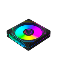 Ventilateur de boîtier d'ordinateur RGB AntarcChill OEM 120 mm avec éclairage infini PWM 4 broches Type D, refroidisseur, prix usine, dissipateur thermique en plastique