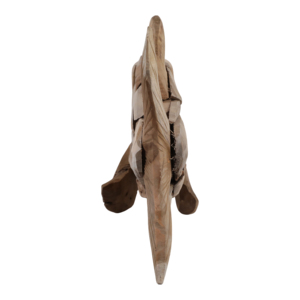 Escultura de pez de madera de teca para decoración del hogar, arte de pared estilo costero, para sala de estar, baño, oficina, estante de exhibición - Product Image 5