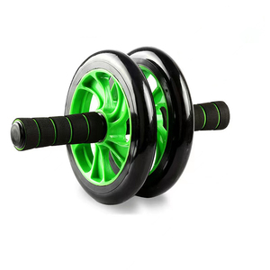 Nhà tập thể dục ABS bánh xe con lăn & Đầu Gối <span class=keywords><strong>mat</strong></span> thiết lập sức mạnh cốt lõi thiết bị đào tạo làm bằng thép & Eva - Product Image 1