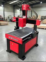 Mini routeur CNC économique 6090, machine de gravure et de sculpture sur bois à 3 axes, zone de travail 600x900 pour petit atelier