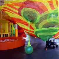 Ropecube Chine Parc d'attractions Escalade Corde Net et Soft Play Constructeurs d'aires de jeux intérieures avec conception personnalisée Installation