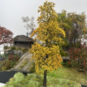 हो n O1:64 स्केल मॉडल ट्री, अल्ट्रा-यथार्थवादी मॉडल ट्री और प्लांट, दृश्य मॉडल लघु ट्री ट्रेन ट्रैक मॉडल सहायक उपकरण - Product Image 6