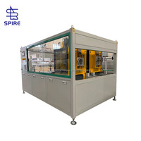 Machine d'extrusion automatique à double tube pour tuyaux de drainage en plastique