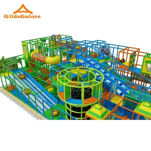 Custom Designed Maze Hawaiian Themed Indoor Playground For Commercial Use For Kids