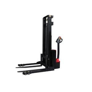 Apilador de paletas eléctrico completo de pie de 4,5 m, contrapeso operado por batería con altura de elevación, carretilla elevadora de 4500mm para almacenes - Product Image 2