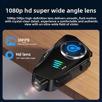 Nouveau casque de moto Q28 avec casque audio 5.3, caméra HD 1080P, autonomie de 55H, étanche, interphone NFC et enregistreur vidéo