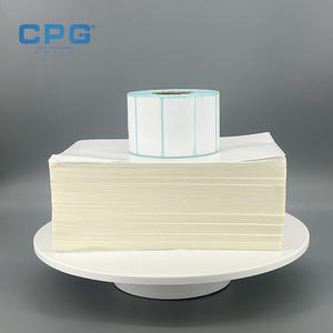 Étiquettes thermiques autocollantes robustes 4x4 pouces (100x150mm) 120gsm pour codes-barres et prix en magasin de détail - Product Image 1