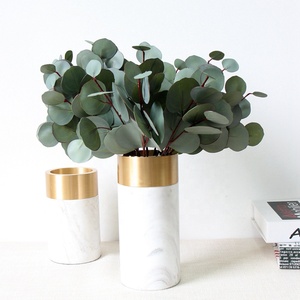 Ramo de Tallos de <span class=keywords><strong>Eucalipto</strong></span> Artificial Realista M123, Flores Artificiales y Vegetación, Semillas de Seda para Decoraciones de Graduación - Product Image 1