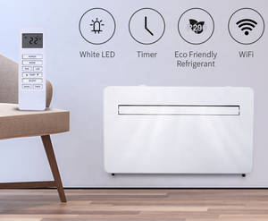 Khái niệm mới điều hòa không khí tường monoblock điều hòa không khí r290 điều hòa không khí với chức năng làm mát và sưởi ấm - Product Image 6