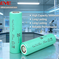 Durable 21700-50PL 5000mAh Lithium Battery for LED Flashlights and Lanterns Cylindrical Lithium Ion Batteries