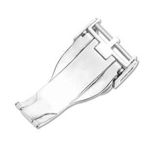 Fermoirs papillon de 18mm Boucles de montre Fermoirs pliants en acier inoxydable Boucles de déploiement pour <span class=keywords><strong>Tud</strong></span> Rose Gold - Product Image 6