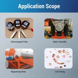Magnetischer Polarität tester ABS-Material Genauer tragbarer Magnet Nord-Südpol-Detektor generator 10x1,5x1,5 cm 1 Jahr - Product Image 5