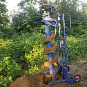 La perforatrice di comunicazione fotovoltaica FengSu(FS) viene utilizzata per perforare fori elettromeccanici per poli nelle case di fondazione - Product Image 4