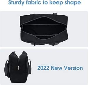 <span class=keywords><strong>Spirit</strong></span> Airlines กระเป๋าใส่ของขนาด18X14X8,กระเป๋าทรงสี่เหลี่ยมสำหรับเดินทางแบบพับได้กระเป๋าถือสำหรับผู้หญิงและผู้ชาย - Product Image 4