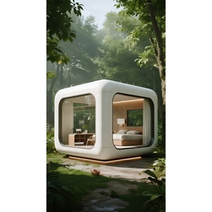 <span class=keywords><strong>Casa</strong></span> Prefabbricata Professionale Personalizzata Stile Apple, Nuovo Design Mini <span class=keywords><strong>Casa</strong></span> per Zone Boschive - Product Image 6