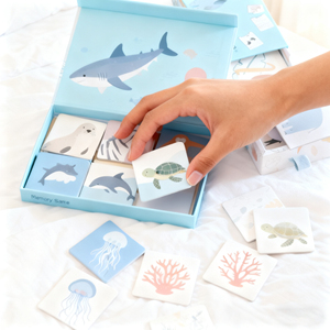 Tùy Chỉnh In Ấn Vuông Câu Đố Động Vật Hoang Dã Trẻ Em Bộ Nhớ Thẻ Trò Chơi Bộ Nhớ Phù Hợp Với Trò Chơi Cho Trẻ Em - Product Image 1