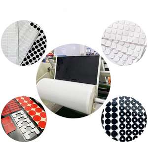 재사용 가능한 프리컷 폴리 우레탄 미끄럼 방지 하이압정 패드 1 mm 실리콘 고무 양면 자체 접착 시트 롤 - Product Image 2