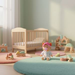 Muñeca Bebé Piccini Belli con Chupete y Gorro 29x20x9 Cm para Juego Infantil - Product Image 3