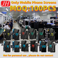 JH OEM Grosir Perakitan Layar Sentuh LCD FHD untuk iPhone 12 13 14 15 16 17 Penggantian Layar Massal