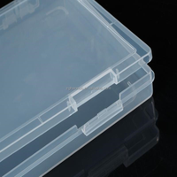 Boîte à dossiers en papier A4/boîte de rangement pour appareils de bureau boîte d'emballage en plastique sac Opp PP en plastique multifonction Rectangle américain 250g