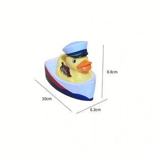 Pato Amarillo Flotante Personalizado con LOGO, Juguete Acuático para Niños, con Sonido, Decorativo, al por Mayor - Product Image 1