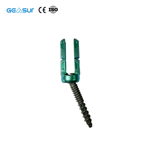 Geasure Titanium Alloy Polyaxiale Pedikelschroef 30-60° Verstelbare Hoek voor Ziekenhuisgebruik Wervelkolomfixatie - Product Image 2