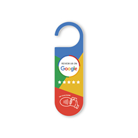 PVC Smart Tap NFC Código QR Reutilizable sin contacto RFID NTAG213 Etiqueta colgante para revisión de hotel Tarjeta de visita No molestar a la habitación