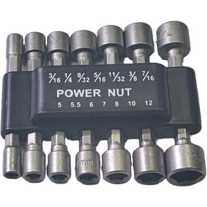 Manufacturer's Direct 14pcs Strong <b>Socket</b> Wrench Hexagon Shank <b>Screw</b> <b>Socket</b> Pneumatic Screwdriver Insert Bolt <b>Screw</b> Remover Stro - Product Image 3