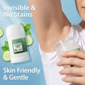 Déodorant en stick naturel sans aluminium Sleebty, marque privée, vente en gros, déodorant bio sans parabène pour hommes et femmes, 60g - Product Image 2
