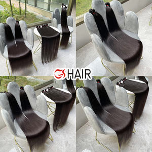 Extensiones <span class=keywords><strong>de</strong></span> Cabello Remy Liso Largo a Precio Económico al por Mayor, Cabello Humano Virgen <span class=keywords><strong>de</strong></span> Templo Indio, Doble Trama a Máquina, Todos los Colores Disponibles - Product Image 4