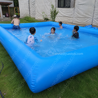 Piscine gonflable en PVC durable, installation et vidange faciles, idéale pour les fêtes d'été dans le jardin et les loisirs en famille