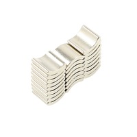 Aimant à arc à segment personnalisé N50 N52 Stator de rotor de moteur Tuile magnétique Aimant permanent Matériaux magnétiques Imanes De Neodimio