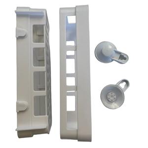 Scaffale da Bagno in Plastica PP di Alta Qualità, Organizzatore Multiuso da Pavimento, Tipo Classico e Durevole - Product Image 3