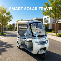 Tricycle électrique à batterie au plomb à prix abordable pour adultes, type ouvert, moto à 3 roues avec auvent