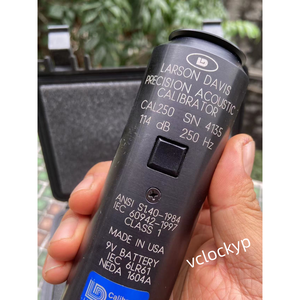 เครื่องสอบเทียบระดับ Larson Davis CAL250 มือสอง - Product Image 4