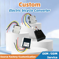 Convertisseur de vélo électrique en aluminium AFTFA DC 36V/48V 360W Protection IP68/IP67 Personnalisation durable