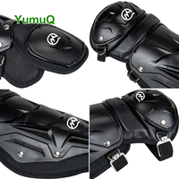 Protège-jambes professionnels YumuQ en PE pour baseball et softball, protection double genou, tibia et pied, OEM ODM
