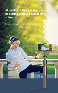 Q13 nouveaux Smartphones Android et IOS sans fil pour <span class=keywords><strong>Selfie</strong></span> Stick extension de support de caméra d'action de reconnaissance faciale automatique - Product Image 6