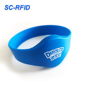 Sencan impermeable ajustable pulsera inteligente 13,56 MHz QR pulseras de silicona banda Nfc - Product Image 5