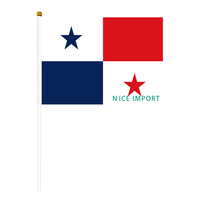 Drapeau de Niue, petit drapeau portable résistant aux intempéries en polyester pour la décoration de table, les événements scolaires, les matchs de football, les défilés, les célébrations