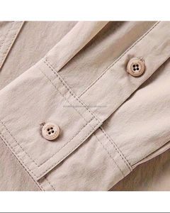 Ropa de Pesca de Talla Grande, de Spandex y Poliéster, Estampada, Transpirable, Impermeable, Resistente al Viento, Antibacteriana, de Secado Rápido, Anti-UV, Tela de 220g - Product Image 6