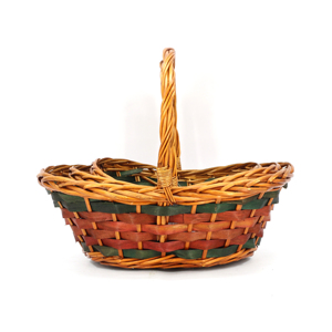 Cesta tejida a mano con asa para almacenamiento de frutas y verduras, producto nuevo de gran popular, <span class=keywords><strong>2021</strong></span> - Product Image 5