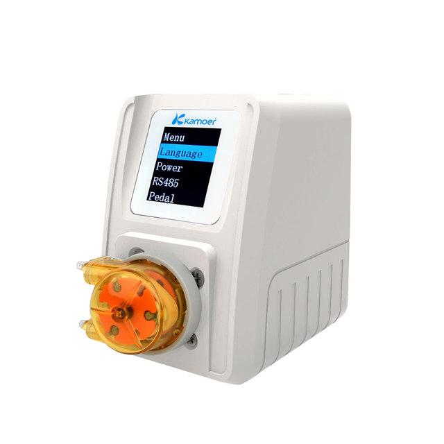 Kamoer M1-STP Low Flow Peristaltic Fluid Pump Electric Water Pump Dispenser Stepper Motor Microfluidic Pump